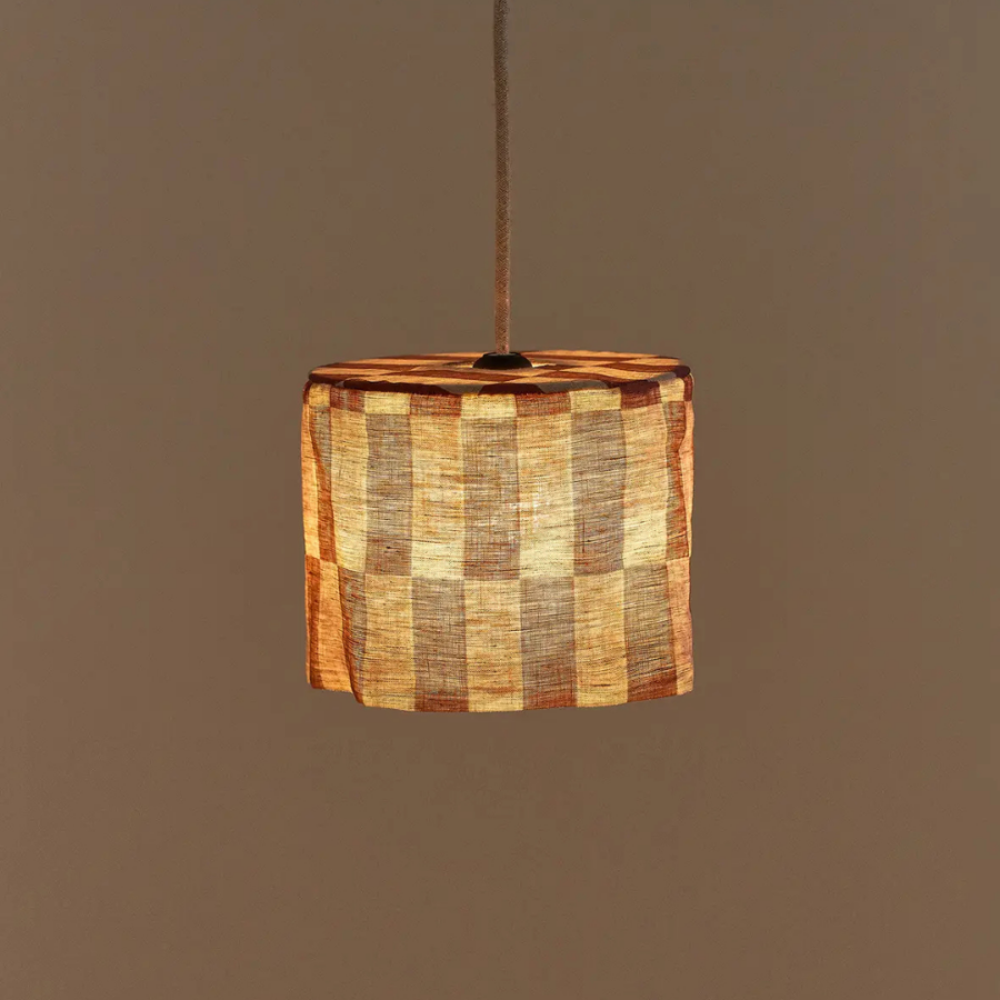 Linen Pendant Lampshade Diam. 20cm Vibes 3.png