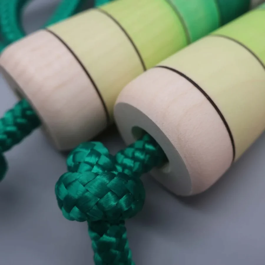 Skipping Rope With Hand Turned Wooden Handle6 E1733776741598.webp