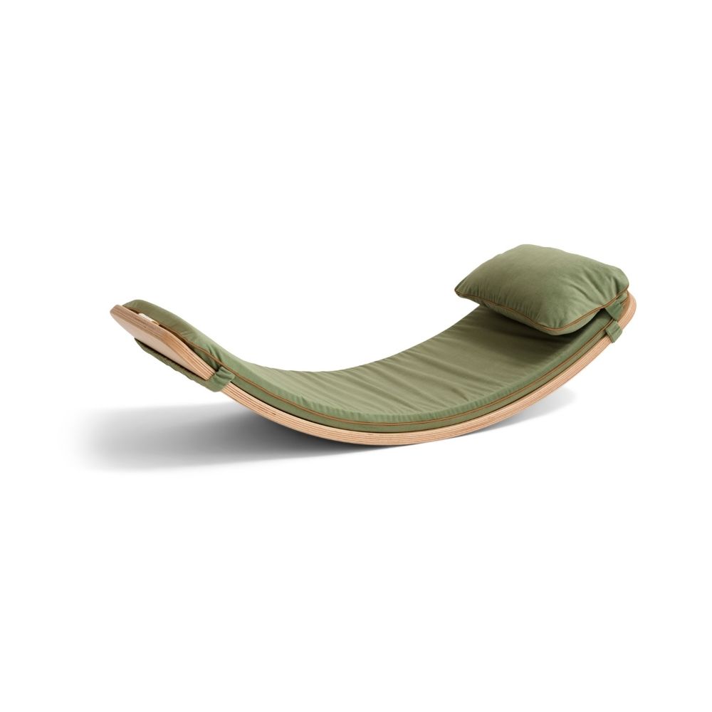 Wobbel Original Deck And Pillow Olive 1 3.jpg
