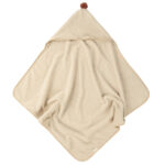 So Cute Baby Bath Cape Almond Nobodinoz 1.jpg