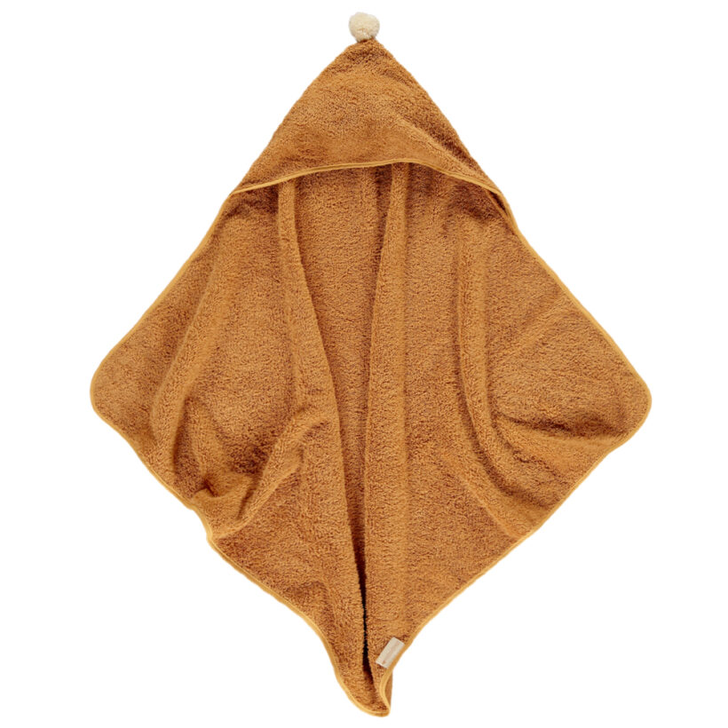So Cute Baby Bath Cape Caramel Nobodinoz 11 2000000114477.jpg