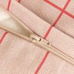 Vibes Armchair Bean Bag Pink Red Grid Nobodinoz 3 8435574935014.jpg