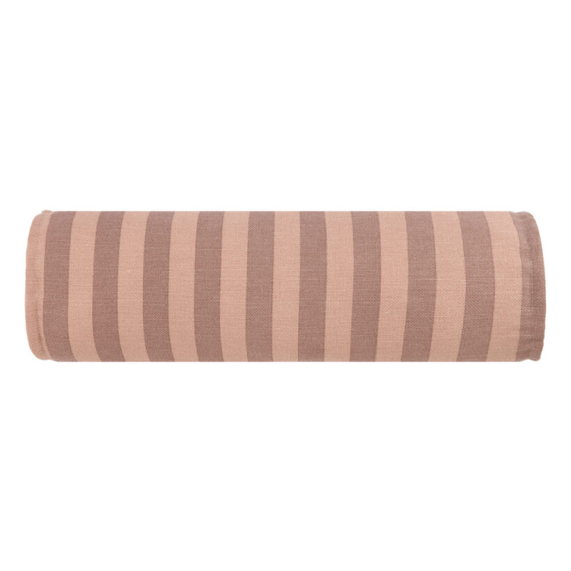 Vibes Cylinder Cushion Pink Mauve Stripes Nobodinoz 2 8435574935144.jpg