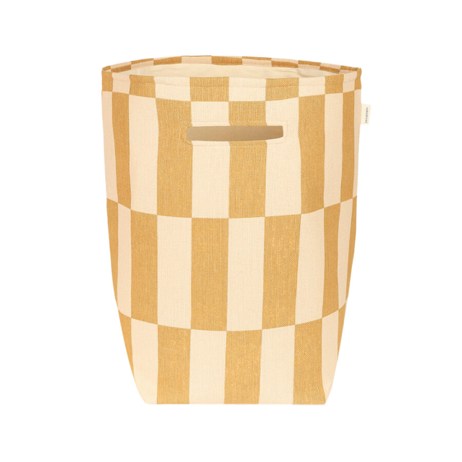 Vibes Large Storage Basket Mustard Sand Tiles Nobodinoz 1 8435574935083.jpg