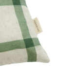 Vibes Rectangular Cushion Linen Green Windowpane Bird Nobodinoz 3 8435574934932.jpg