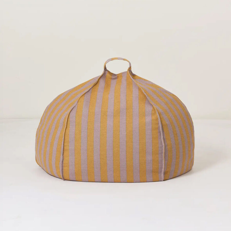 Vibes Round Bean Bag Lilac Yellow Stripes Nobodinoz 1 8435574935120 1 2.jpg