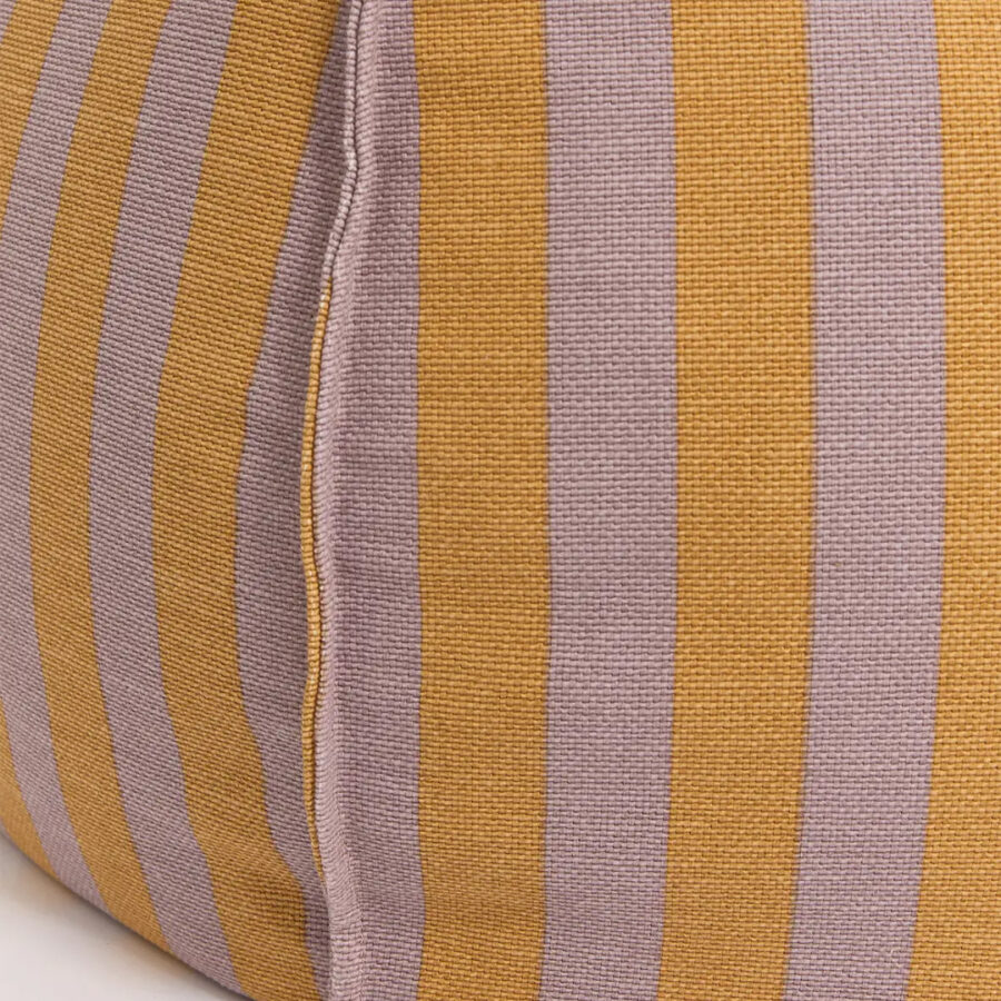 Vibes Round Bean Bag Lilac Yellow Stripes Nobodinoz 2 8435574935120 1.jpg